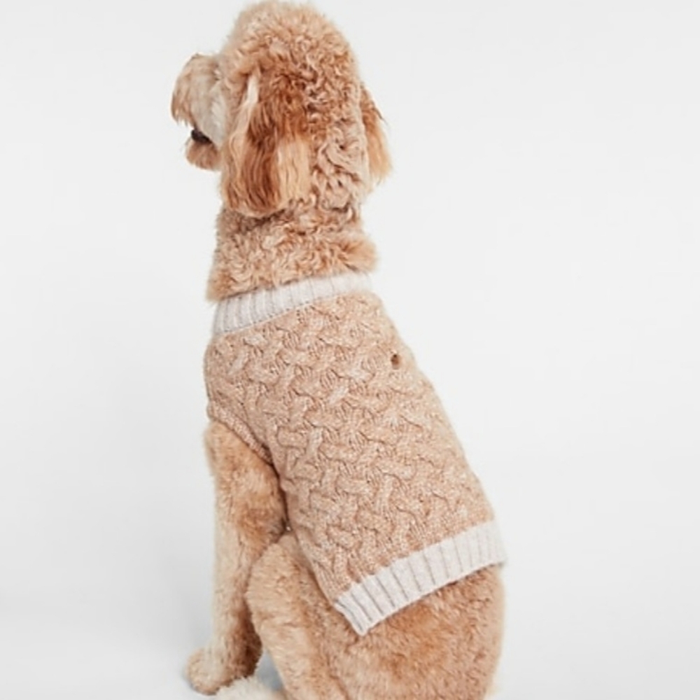✨️HP✨️DOG Cable Knit Sweater - Picture 3 of 10